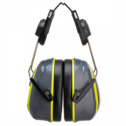 HV Extreme medium Clip-On kuulosuojaimet Harmaa/Keltainen
